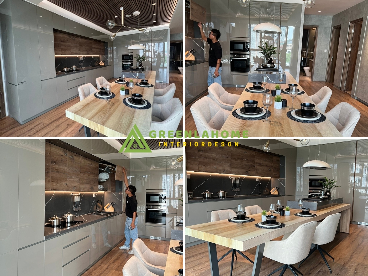 Công trình thi công nội thất chung cư/nhà phố Mr Chung - Thanh Trì - Greenlahome